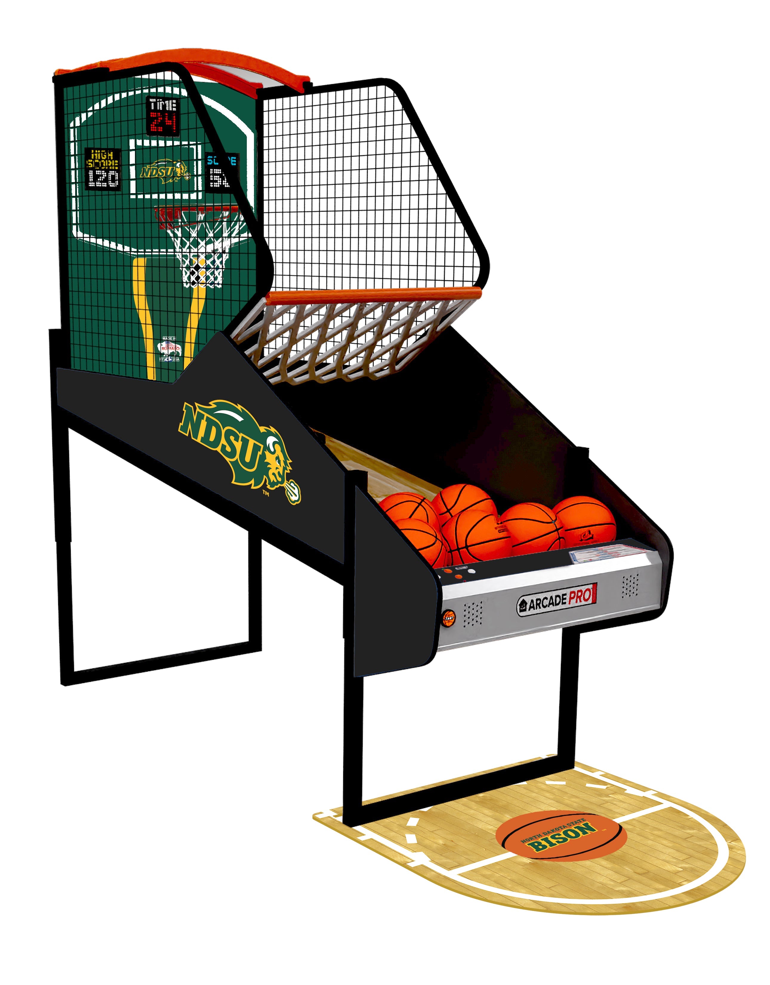 NDSU North Dakota State Bison College Hoops